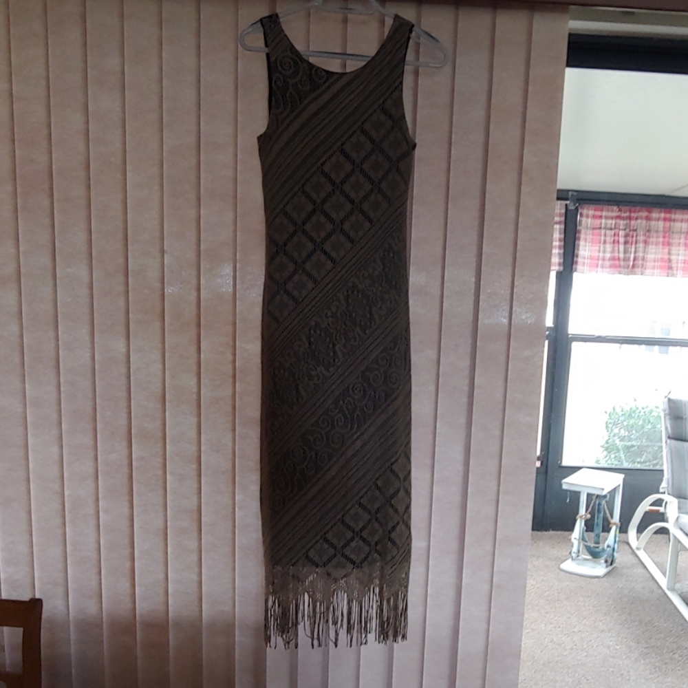 Harlow dress, like the roaring 20's, preworn, in g